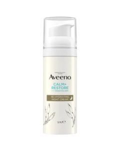 Aveeno Calm + Restore, Przywracający nawilżenie krem na noc, 50ml