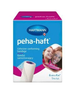 Bandaż samomocujący, Peha-haft easy,6cmx4m,1szt (310080)