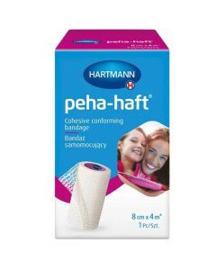 Bandaż samomocujący, Peha-haft easy,8cmx4m,1szt (300087)