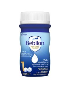 Bebilon 1 Advance Pronutra, mleko początkowe od urodzenia, płyn, 24 x 90 ml