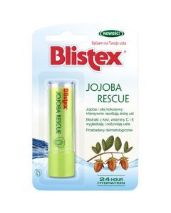 Blistex Jojoba Rescue, balsam, do ust, sztyft, 3,7 g