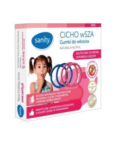 CICHO wSZA, gumki do wlosow,  4 szt