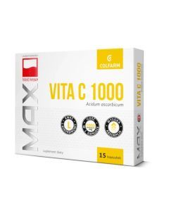 Max Vita C 1000, kapsułki, 15 szt.