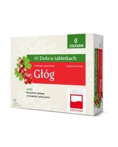 Głóg, tabletki powlekane, 90 szt.