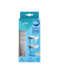 Canpol, pojemniki do przechowywania mleka i pokarmu, 4 szt.