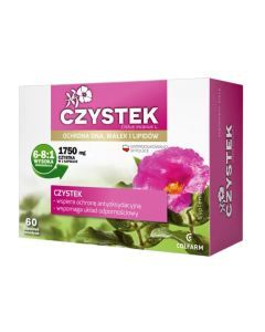 Czystek, kaps.twarde, 60 szt