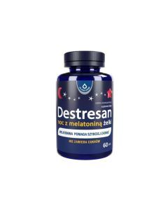Destresan noc z melatoniną, żelki, 60 szt