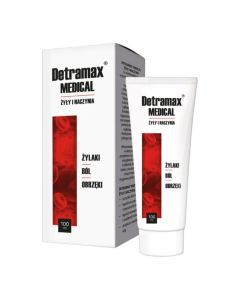 Detramax Medical żyły i naczynia, żel, 100 ml