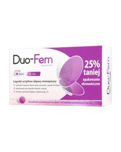 Duo-FeM, 56 tabl.na dzien+ 56 tabl.na noc