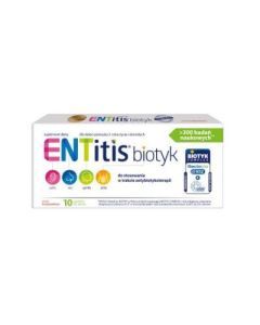 ENTitis biotyk, pastyl.do ssania, 10 szt