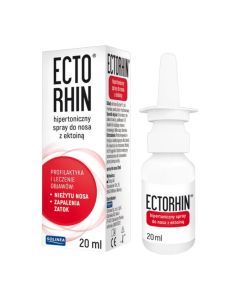 Ectorhin, spray, do nosa z ektoina, hipertoniczny, 20 ml