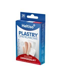 HELTISO, Plastry opatrunkowe Zestaw Uniwersalny  26 szt.