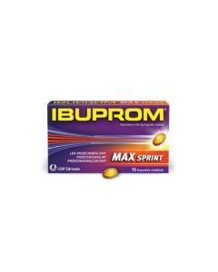 Ibuprom Max Sprint, 400 mg, kapsułki miękkie, 10 szt.