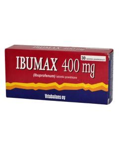 Ibumax 400 mg, 400 mg, tabl.powl., 30 szt