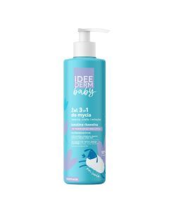 Idee Derm Baby, zel, 3w1, do mycia twarzy,ciala,wlos.,400ml