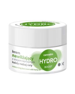 Ideepharm Ideederm, krem,nawilżający z olejem konopnym,50 ml