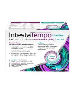 Intesta Tempo + Laxibiom, prosz., 5 sasz.+ 5 sasz.
