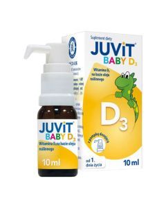 Juvit Baby D3, płyn (krople), 10 ml
