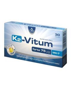 K2-Vitum Forte  75 mcg MK-7, kaps., 30 szt