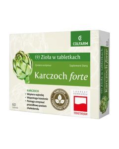 Karczoch forte, tabl., 60 szt