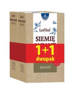 LenVitol siemie lniane zlociste,250g x 2op.,PROM.1164/24