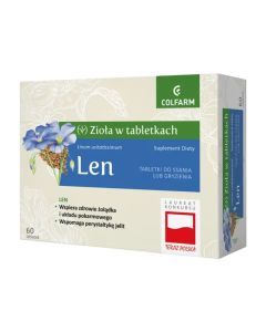 Len, tabletki do ssania, 60 szt.