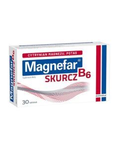 Magnefar B6 Skurcz, tabl.powl., 30szt