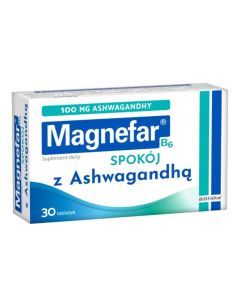 Magnefar B6 spokój, tabl.powl., 30 szt