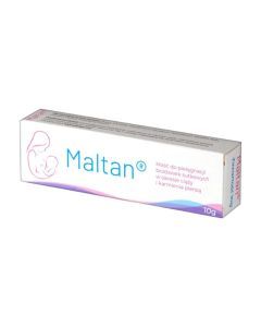 Maltan, maść do pielęgnacji brodawek sutkowych w okresie ciąży i karmienia piersią, 10 g