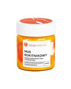Opcja Natura, mus, rokitn,słodkie naw.ciała z mandar,120ml