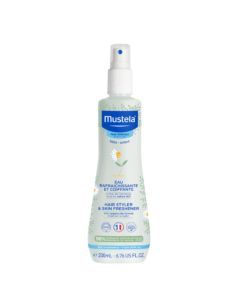 Mustela Bebe-Enfant, spray odświeżający, ułatwiający rozczesywanie włosów, 200 ml