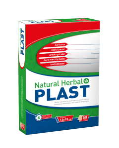 Plaster ziołowy Natural Herbal, 50 szt.