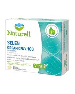 Naturell Selen Organiczny 100, tabletki, 100 szt.