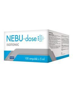 Nebu-Dose Isotonic,roztw.soli fizjologicznej, 5 ml, 100 amp.