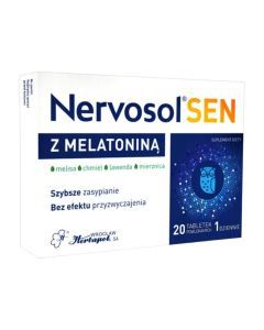 Nervosol Sen z melatonina, tabl., 20 szt