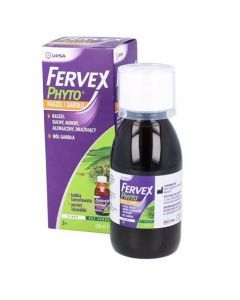 Fervex Phyto kaszel i gardło, syrop, 120 ml