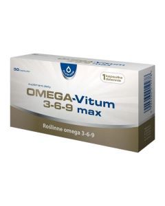 Omega-Vitum 3-6-9 max, kaps., 30 szt
