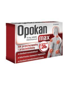 Opokan Max, 15 mg, tabletki, 10 szt.