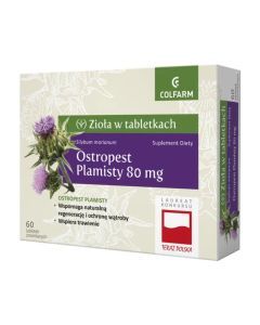 Ostropest plamisty, tabletki, 60 szt.