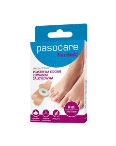 Plastry na odciski z kwasem salicylowym pasocare specialist plus