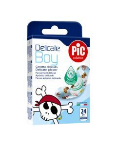 PiC Solution Delicate, plast., Boy, 19x72 mm, 24 szt
