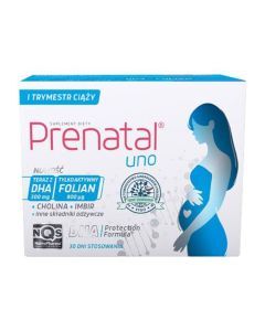 Prenatal Uno, kaps., 30 szt witamin-mineral + 30 szt DHA