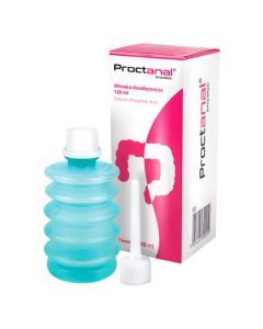 Proctanal Enema, wlewka doodbytnicza, 120 ml