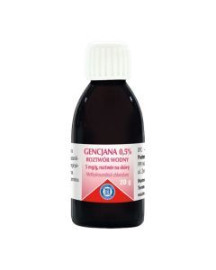 Pyoctanina (Gencjan.fiolet),0,5%,roztw.wodny,(Hasco), 20 g