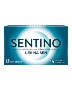 Sentino, 12,5 mg, tabl.powl., 14 szt