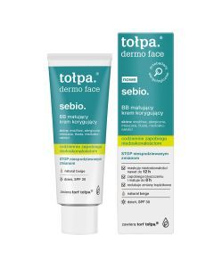 Tołpa Dermo Face Sebio BB, matujący krem korygujący, 40 ml