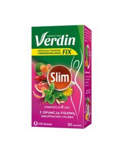 Verdin fix Slim, susz zioł., 2 g 20 sasz.