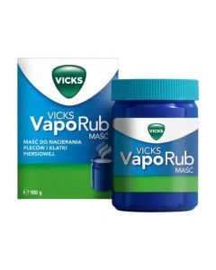 Vicks VapoRub, maść, 100 g (słoik)