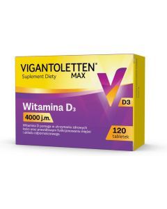 Vigantoletten Max 4000 j.m., tabl., 120 szt