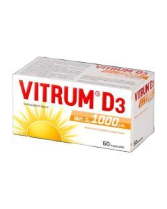 Vitrum D3 1000, kaps., 60 szt